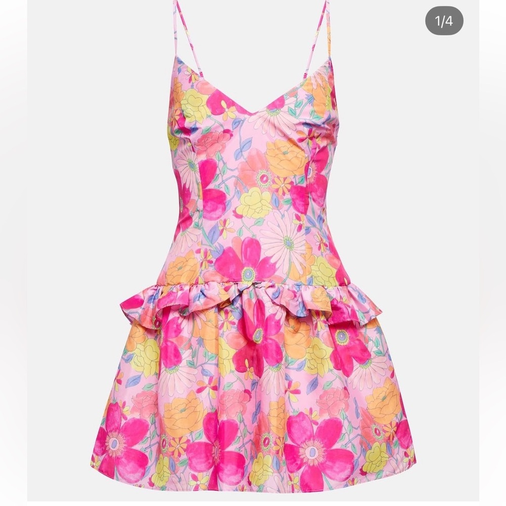 Floral Pink Love shack fancy  Dress